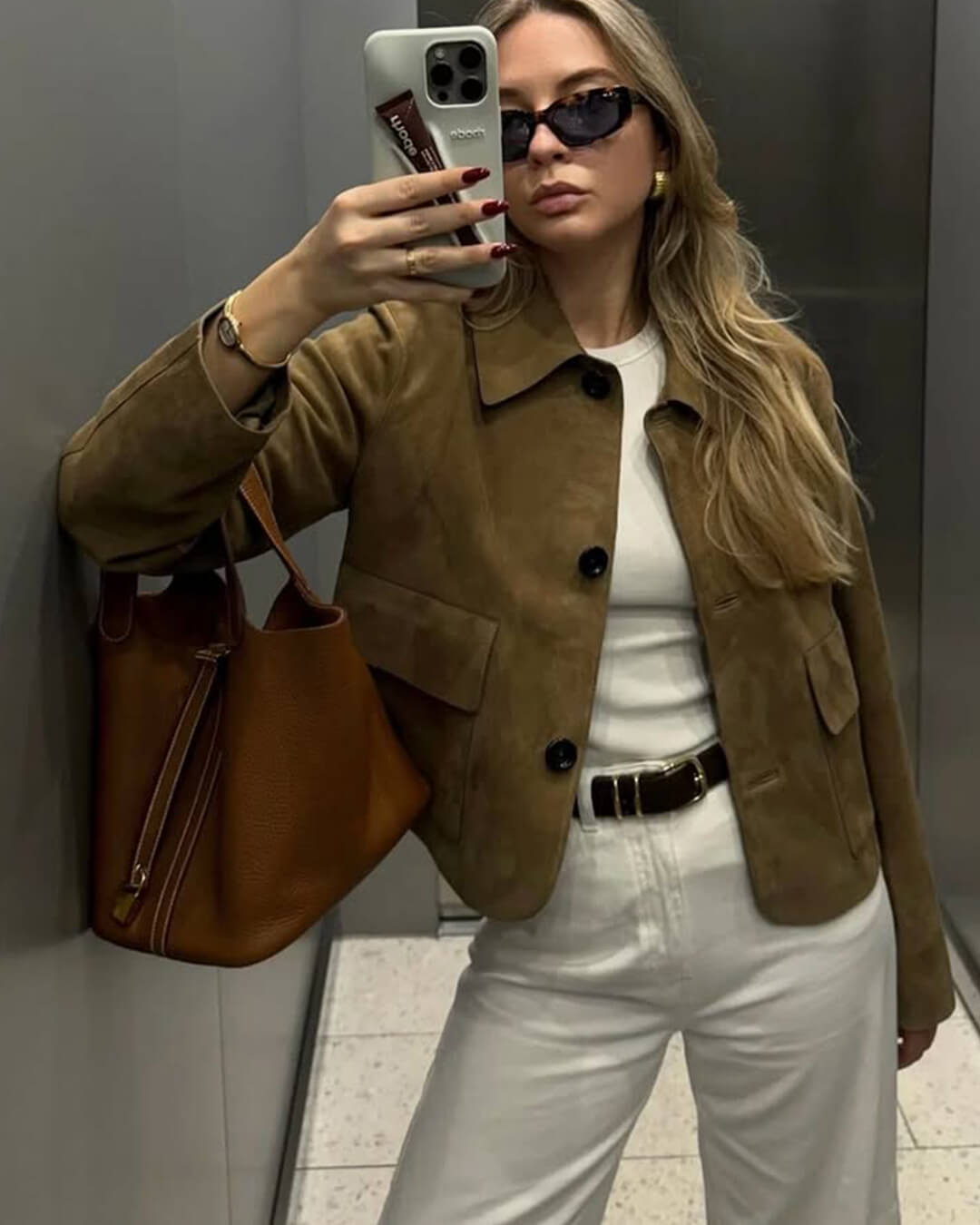 ZEYA - Melissa Suede Blazer Jacket