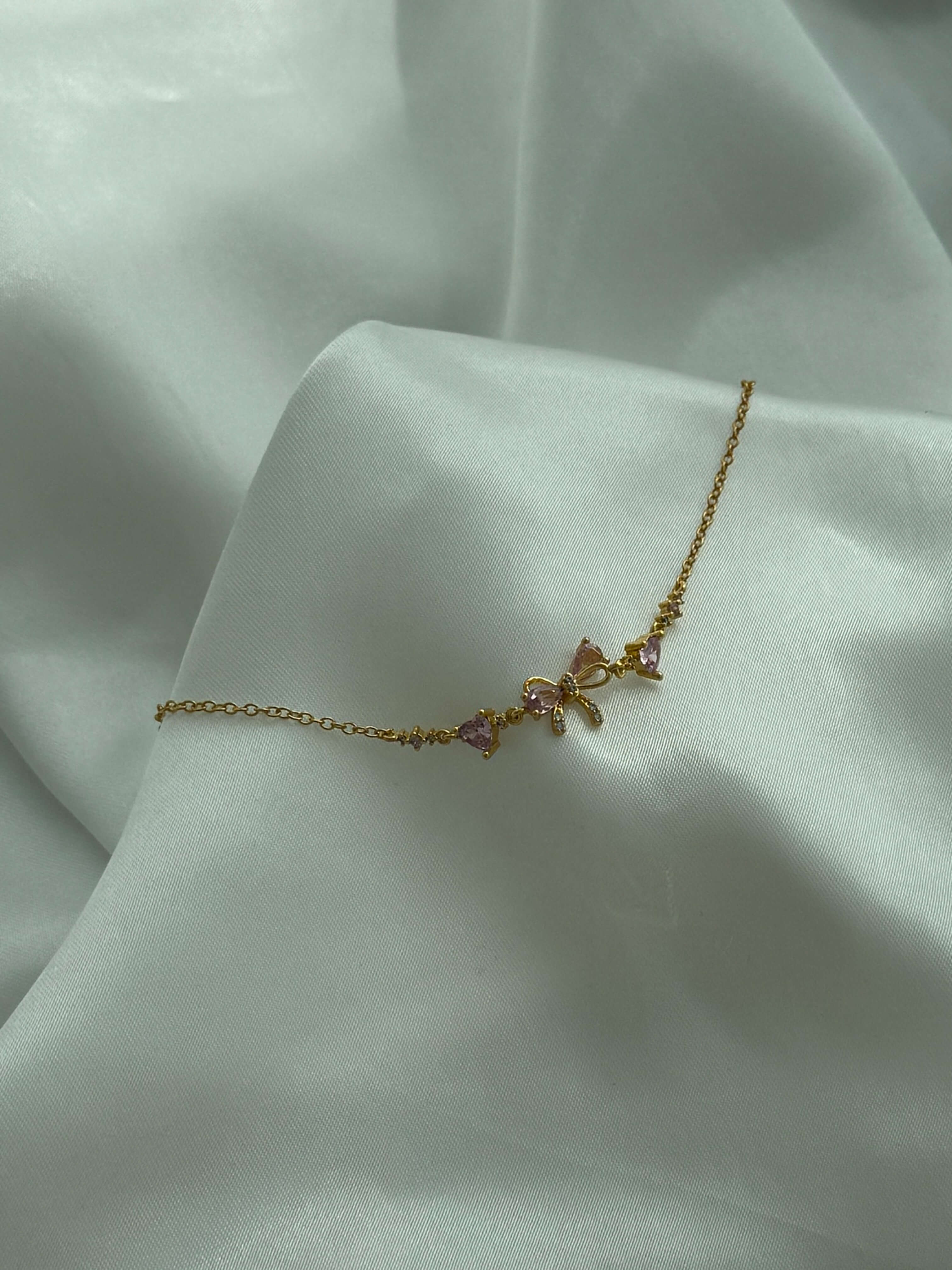 Jasmine Bow Bracelet - ZEYA