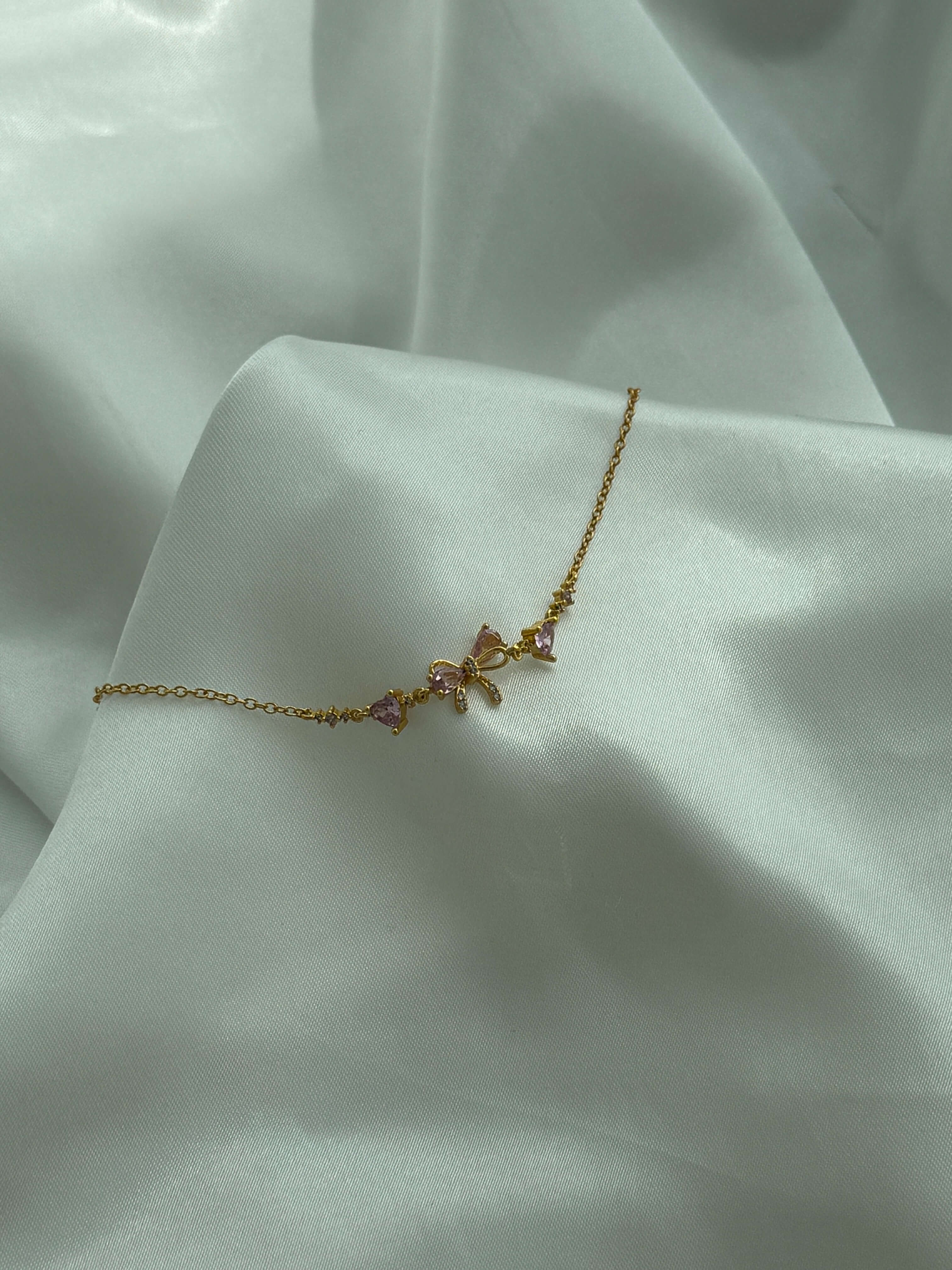 Jasmine Bow Bracelet - ZEYA