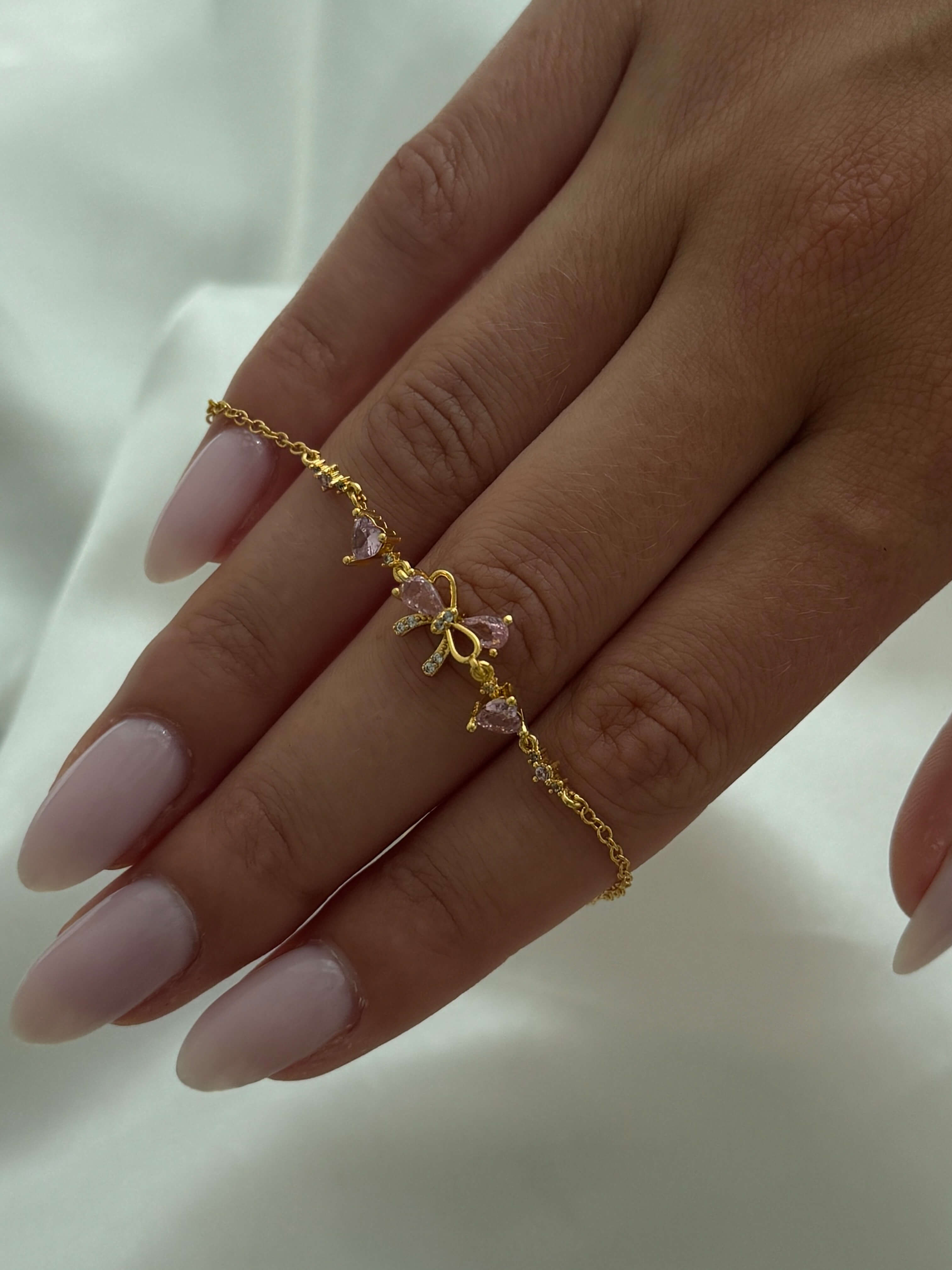 Jasmine Bow Bracelet - ZEYA