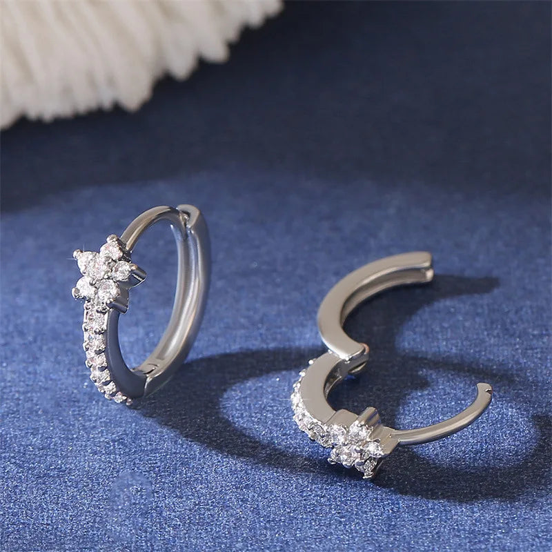 Clara Flower Hoop Piercing