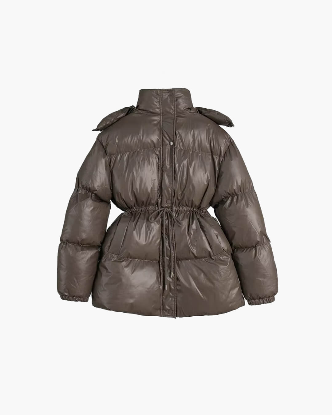 ZEYA - Elaine Drawstring Hooded Puffer Coat