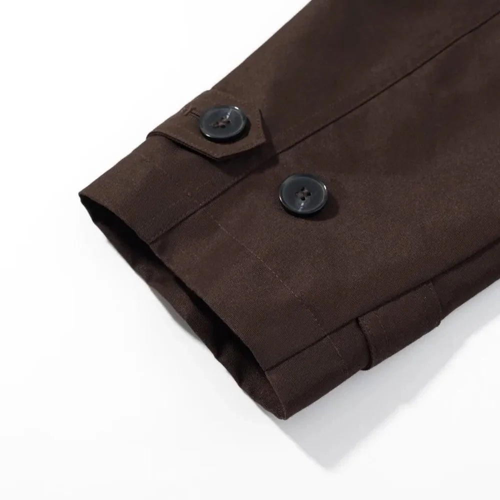 ZEYA - Ella Cropped Trench Coat