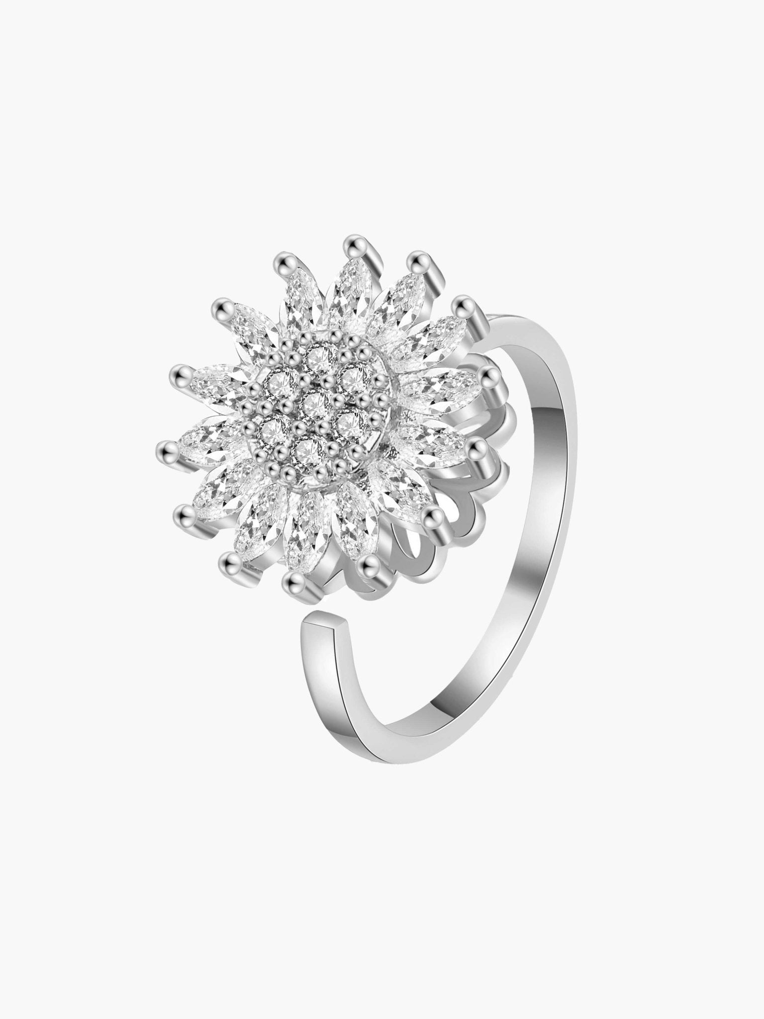 ZEYA - Flower Spinner Ring