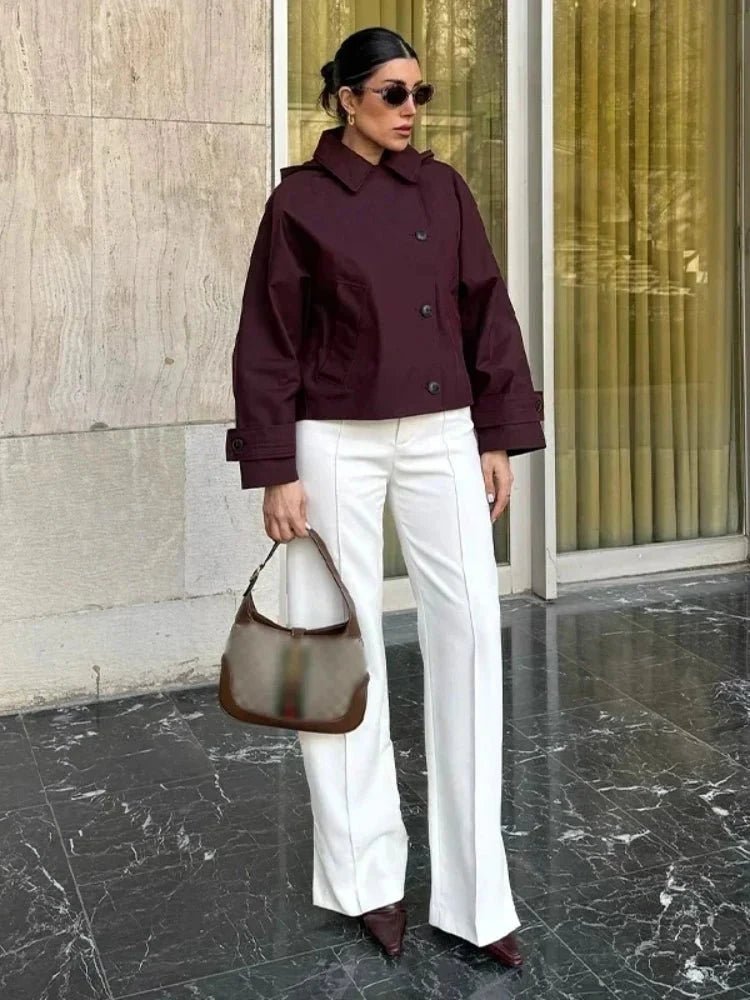 ZEYA - Juliet Hooded Trench Coata