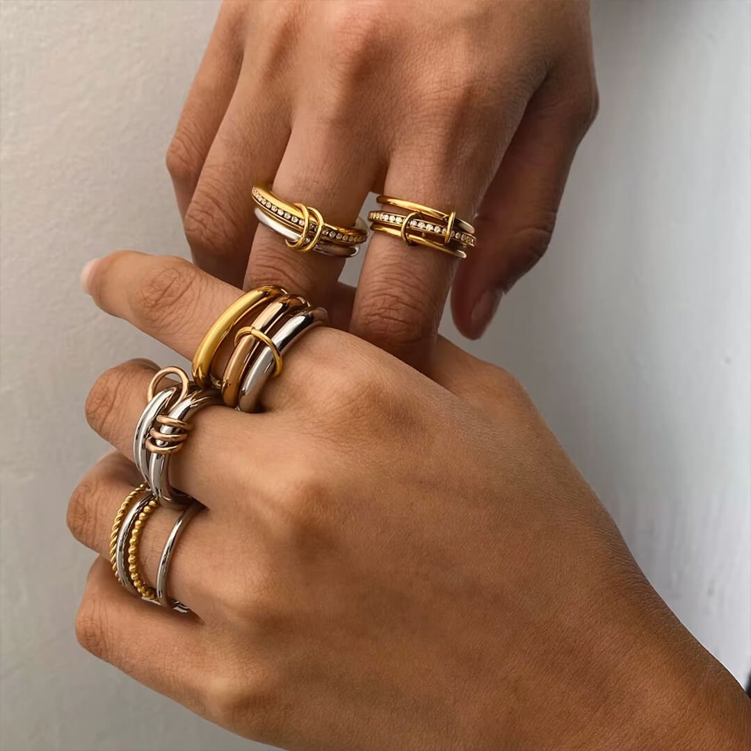 ZEYA - Marion Triple Tone Ring