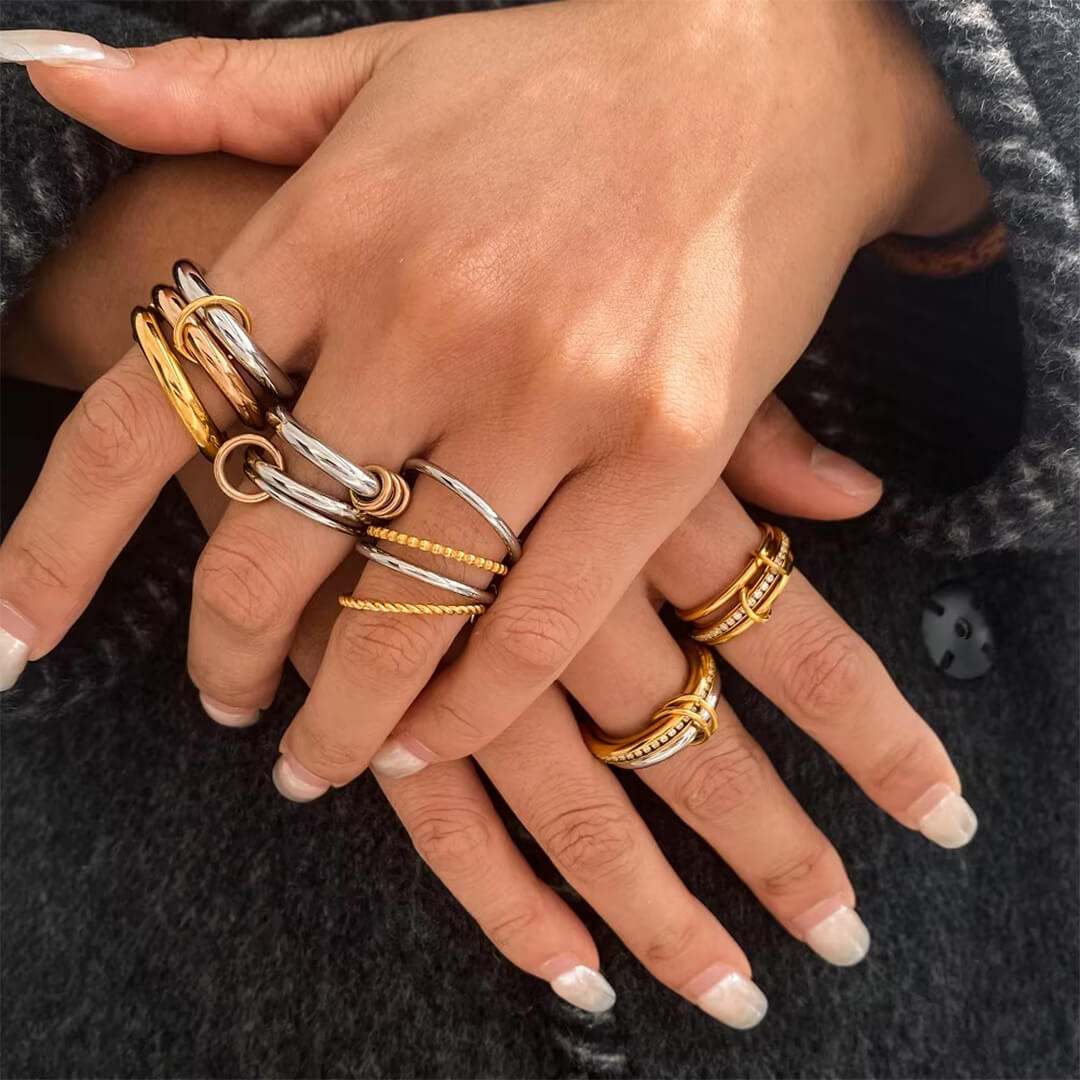 ZEYA - Marion Triple Tone Ring