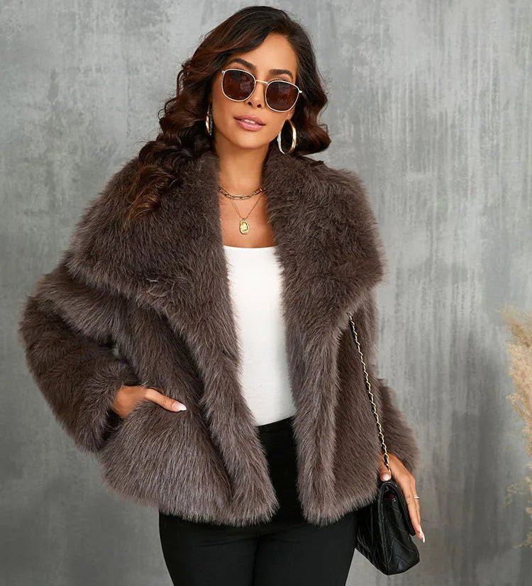 ZEYA - Sandy Faux Fur Jacket