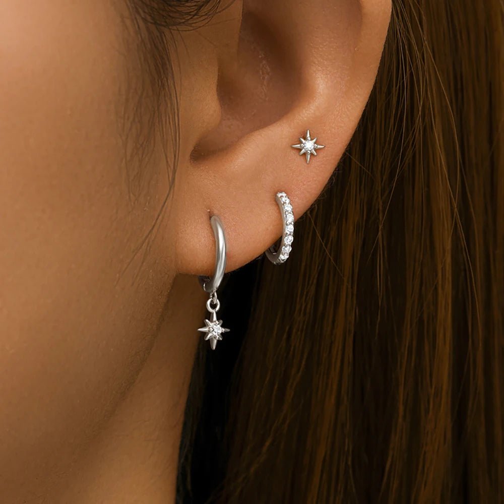 ZEYA - Stellar Sparkling Earring Set