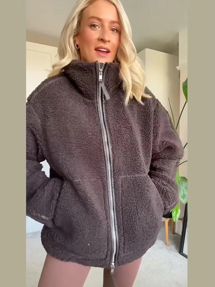 ZEYA - Suzette Zip Up Teddy Jacket